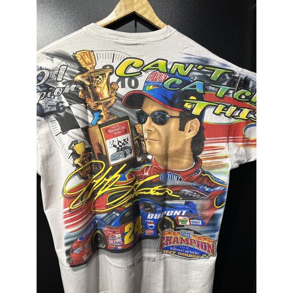 NASCAR 01 Jeff Gordon T-shirt Winston Cup Champion Large - Picture 6 of 8